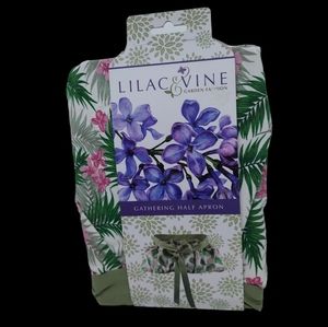 Lilac & Vine Gathering Apron NWT